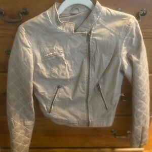Free people leather jacket